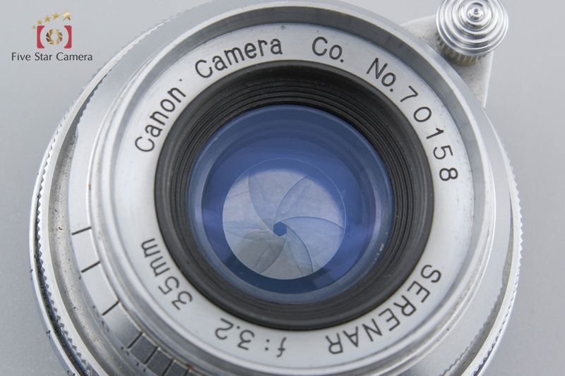 Canon キヤノン Serenar 35 mm f 3 2 L 39 ライカスクリューマウント ビューファインダー 単焦点レンズ