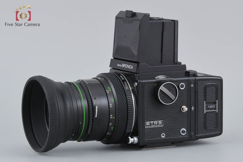  ZENZA BRONICA ゼンザブロニカ ETR S EII 75 mm f 2 8 中判フィルムカメラ 大判 中判カメラ(フィルム) フィルムカメラ