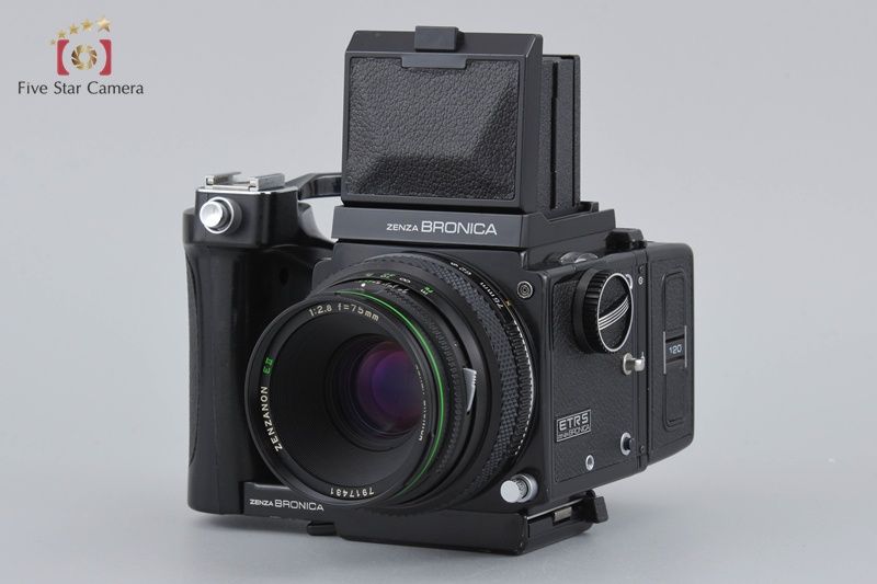 ZENZA BRONICA ゼンザブロニカ ETR S EII 75 mm f 2 8 中判フィルムカメラ