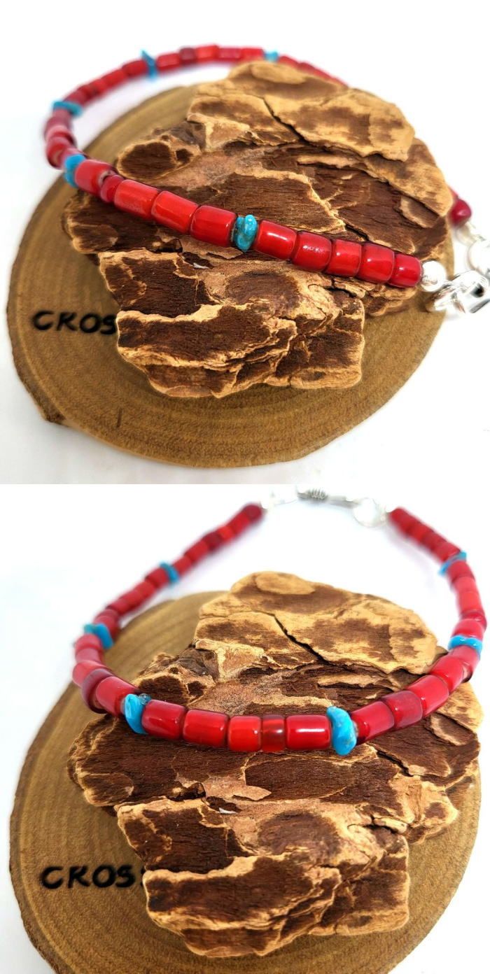 rym-290 アンティークビーズブレスレット手首のサイズ18ｃｍの方 ネックレス ブレスレット