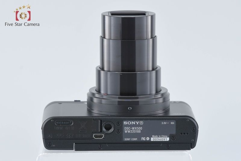 SONY ソニー 【中古】SONY ソニー Cyber-shot DSC-WX500 ブラック