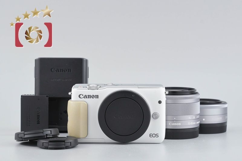Canon キヤノン 【中古】Canon キヤノン EOS M10 ダブルレンズキット