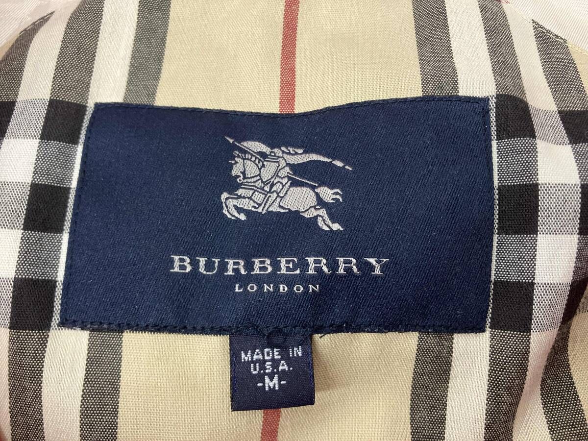 (745)美品 BURBERRY LONDON バーバリーロンドン ジャケット BURBERRY LONDON バーバリーロンドン ジャケット ピンク アメリカ製