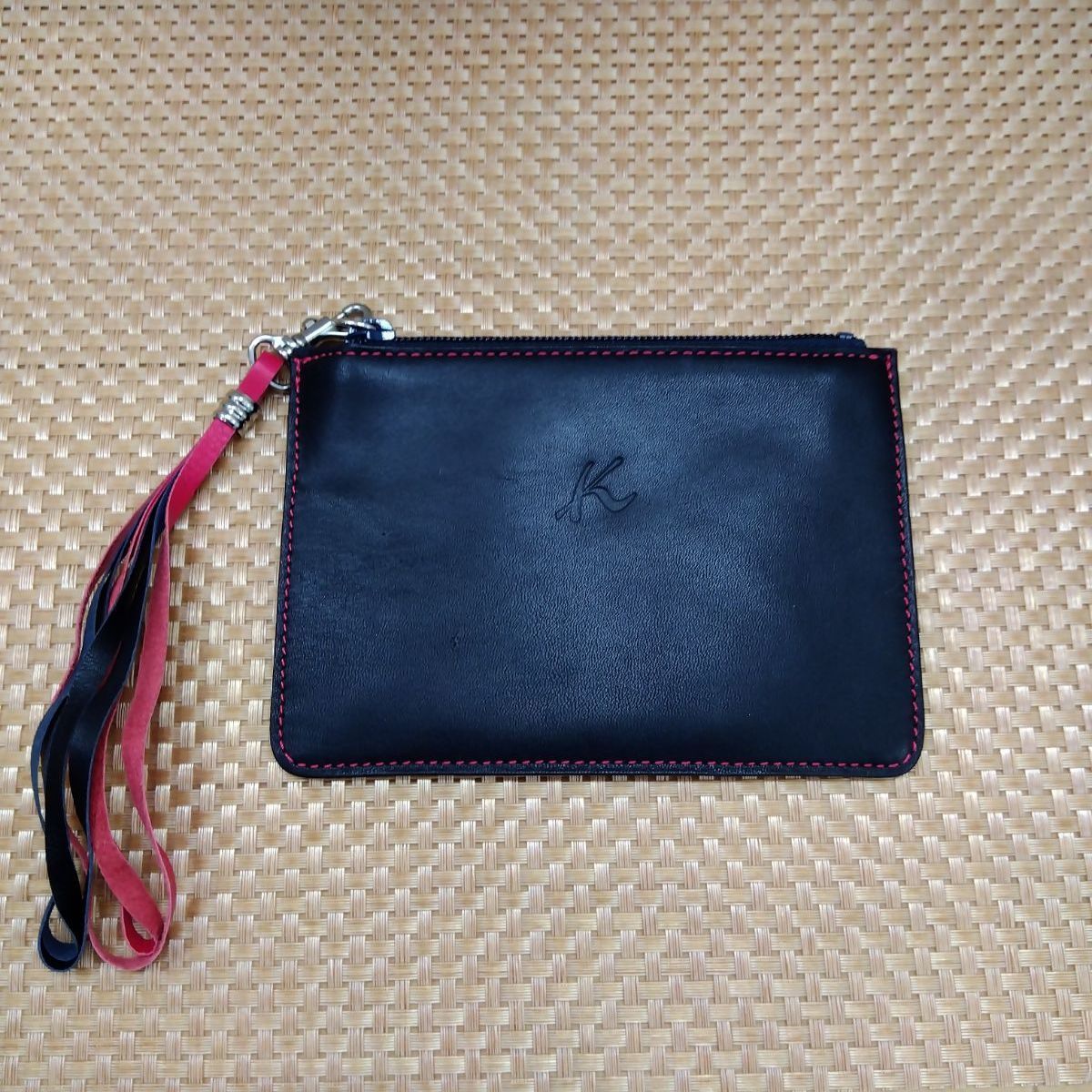 ハンドバッグ ポーチ付き