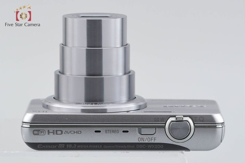 SONY ソニー 【中古】SONY ソニー Cyber-shot DSC-WX200 シルバー