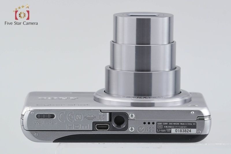 SONY ソニー 【中古】SONY ソニー Cyber-shot DSC-WX200 シルバー