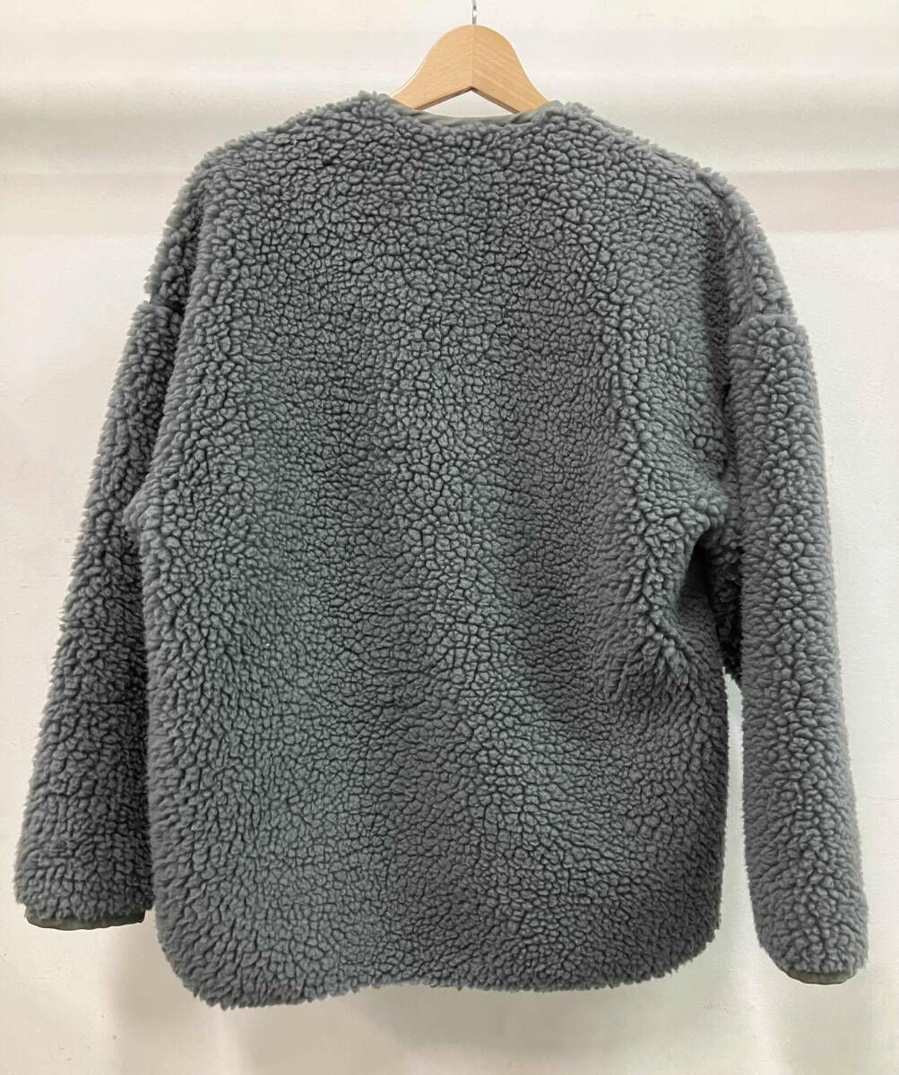 HYKE ハイク その他ジャケット 17176 ボア FAUX JACKET サイズ1 S グレー グリーン