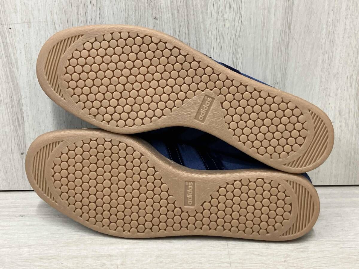 美品 adidas TOBACCO スニーカー スエード 27.5cm ネイビー JP9652 