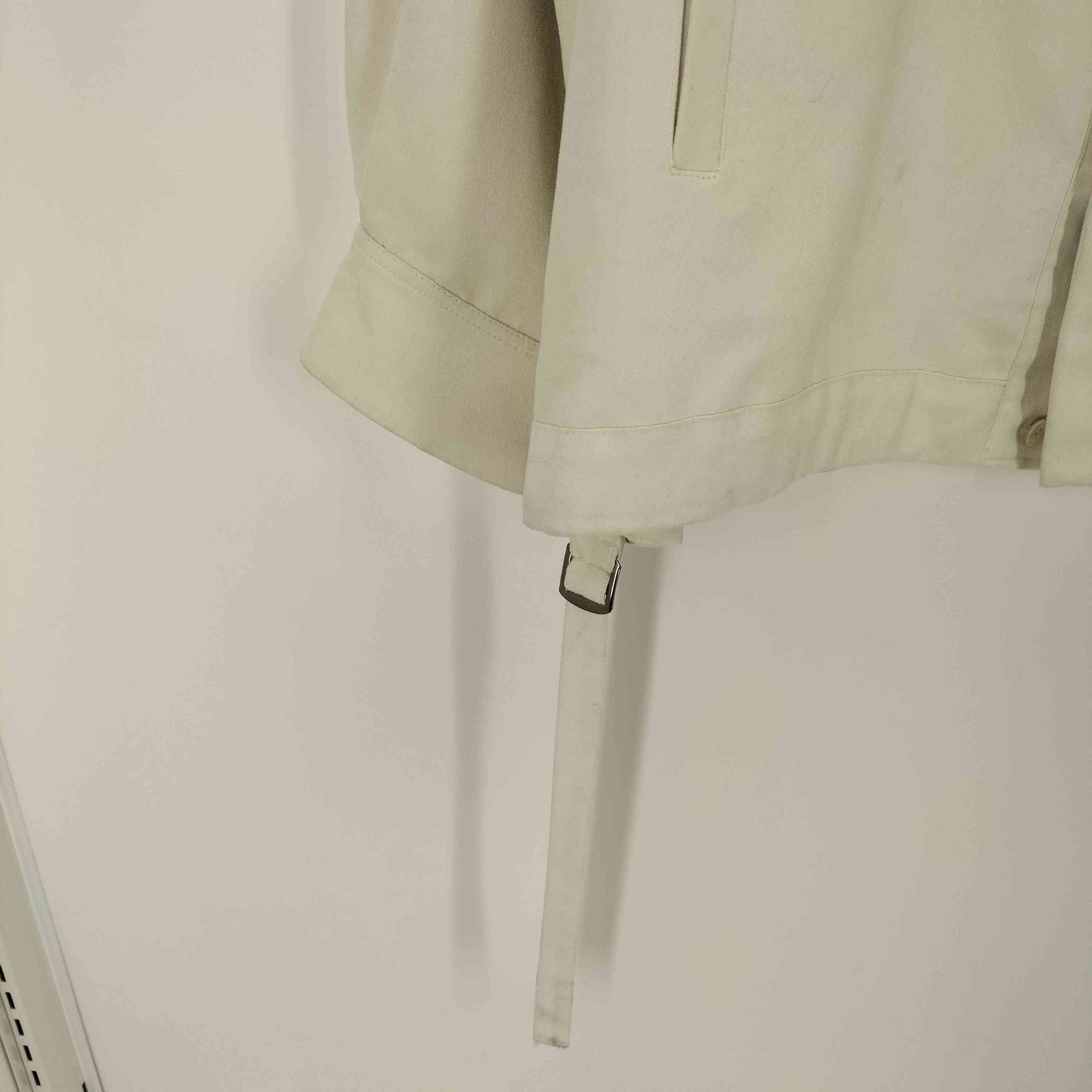 meagratia(メアグラーティア) Eco suede shirt BL  エコ スエード シャツ ブルゾン メンズ 表記無 【中古】【ブランド古着バズストア】 メアグラーティア meagratia Eco suede shirt BL エコ スエード シャツ