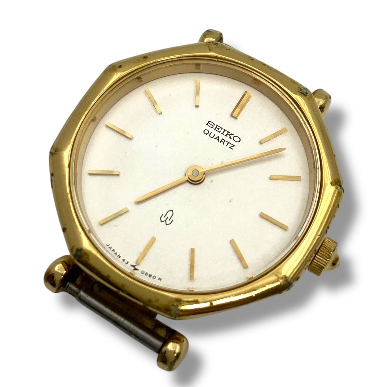 新品電池/稼働 セイコー 腕時計 クォーツ ゴールド ts64 - メルカリ