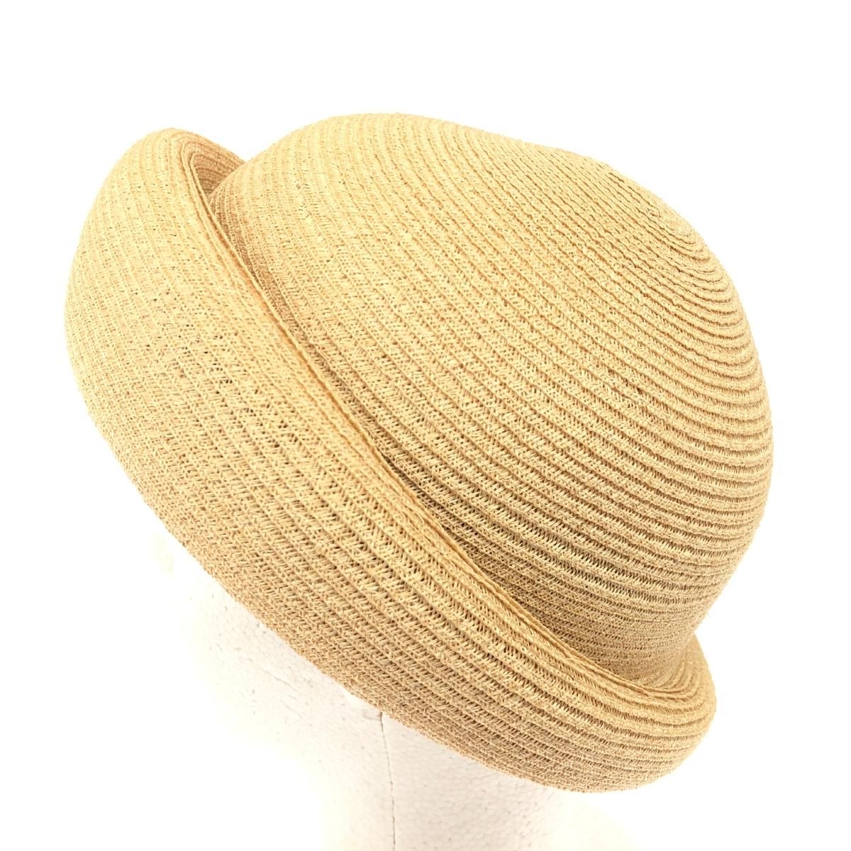 maxim マキシン 麦わら帽子 天然草/トークハット ベージュ レディース