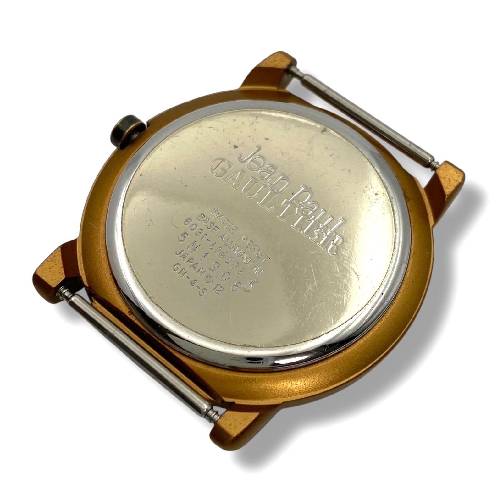 新品電池/稼働 ジャンポールゴルチエ 腕時計 クォーツ クロス ハート