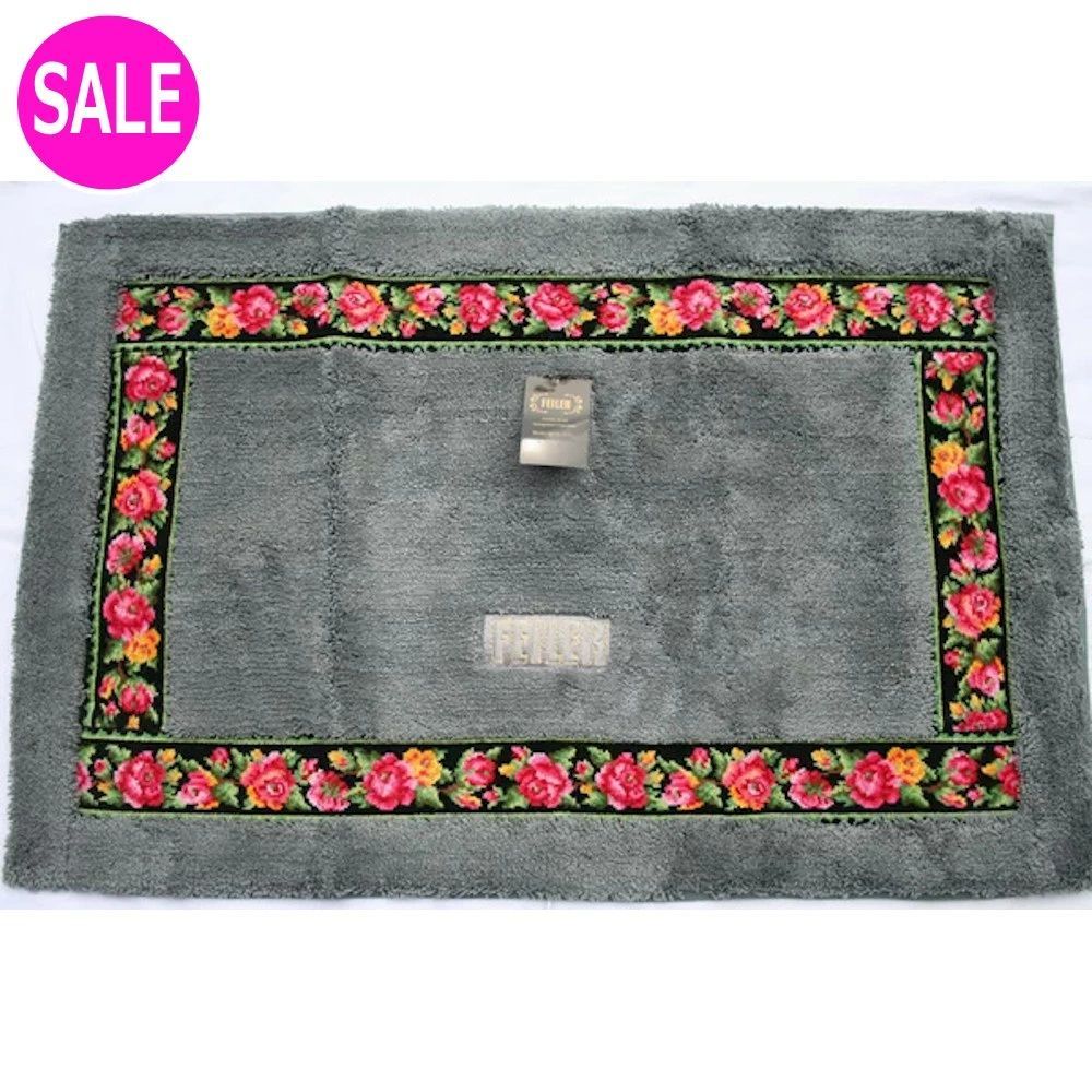 フェイラー マット 定価17 600円 レイシーローズ フェイラーマット 57 cm 85 グレー