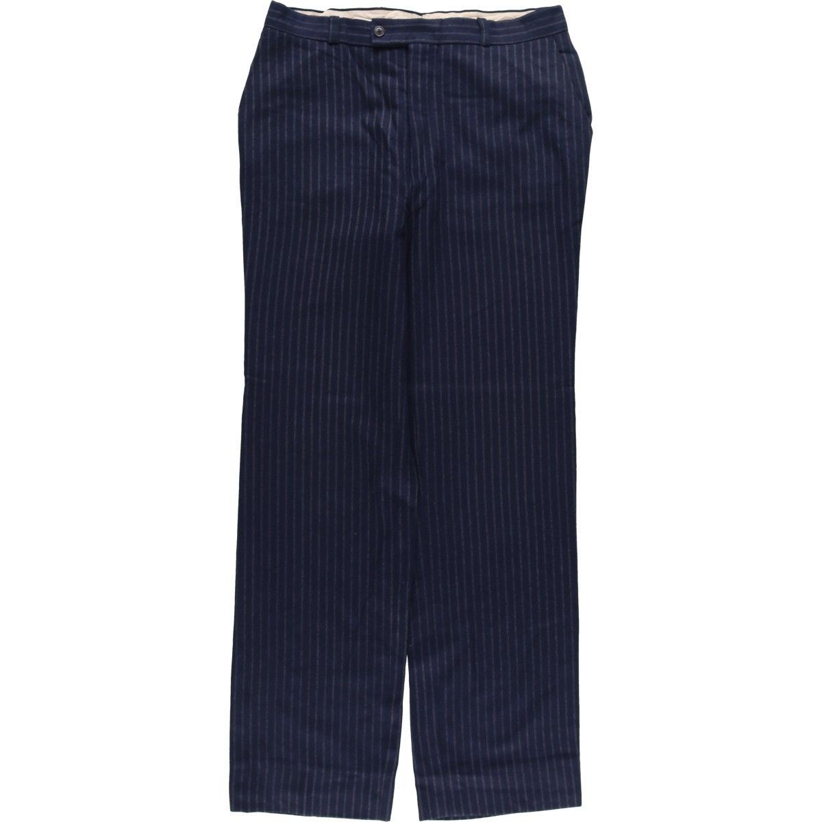 古着 イヴサンローラン Yves Saint Laurent ストライプ柄 ウールパンツ スラックス メンズw 34相当 eaa 603340