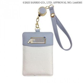 サンリオ シナモロール リール付パスケース SR44-10CN  グッズ キャラクター ブランド 雑貨 可愛い おしゃれ レディース 女性 キッズ 子供 プレゼント