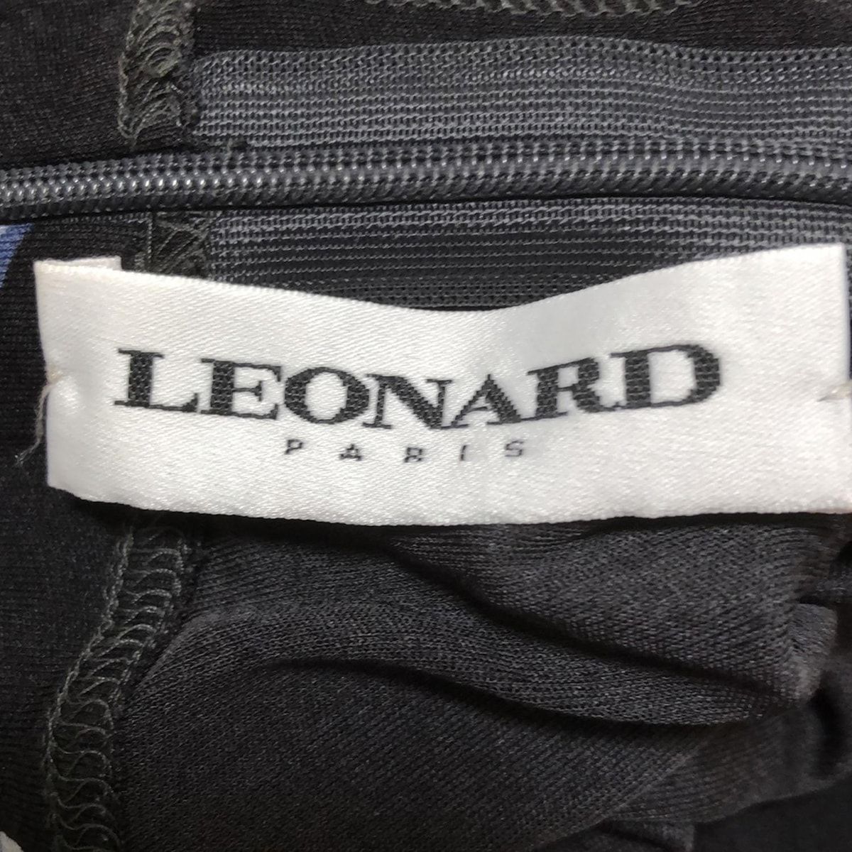 LEONARD(レオナール) 長袖カットソー サイズ40 M レディース - 黒