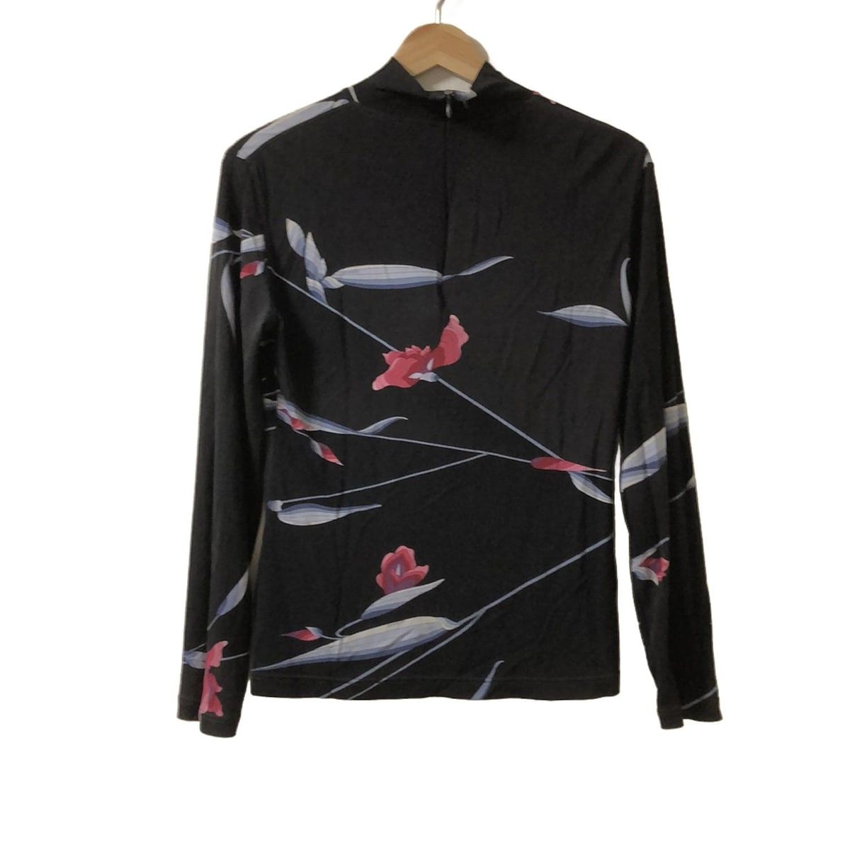 LEONARD(レオナール) 長袖カットソー サイズ40 M レディース - 黒