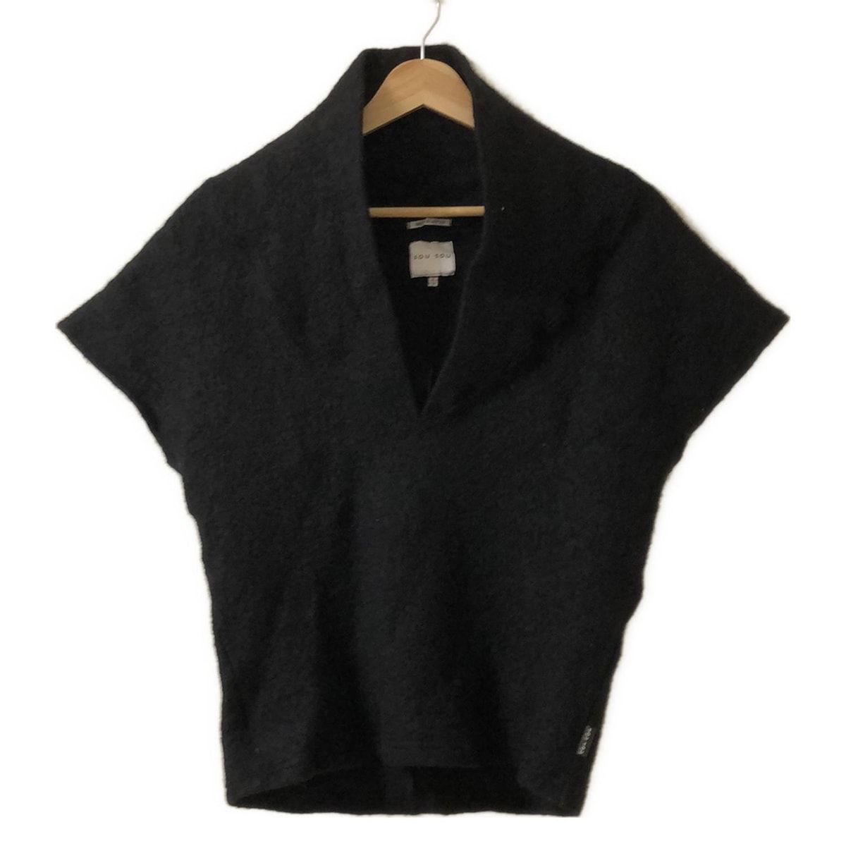 SOU ソウソウ 半袖カットソー サイズSS XS レディース - 黒