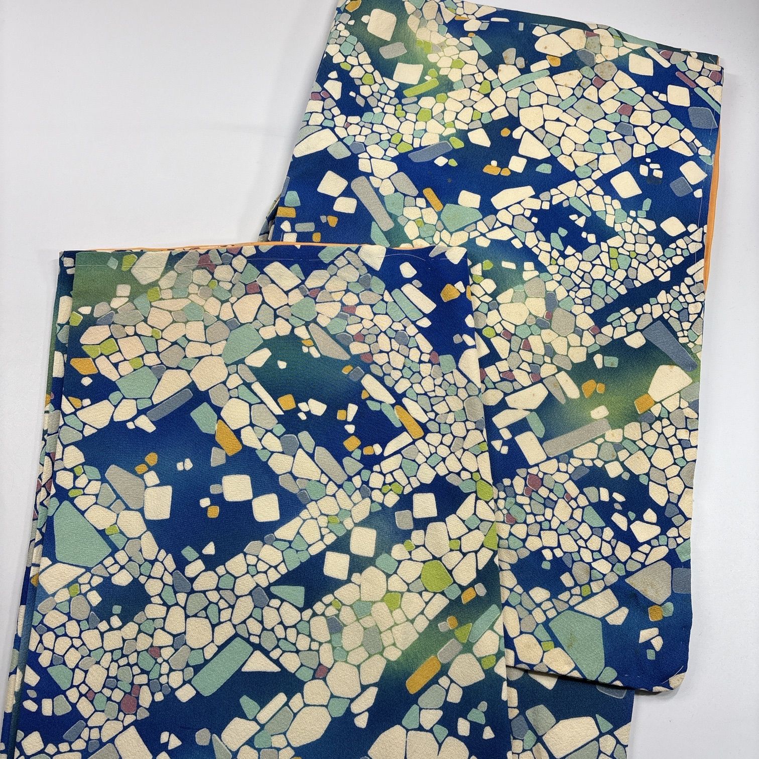 小紋 7枚 正絹 着物まとめ売り 同梱購入歓迎 リメイク用 着付け練習用