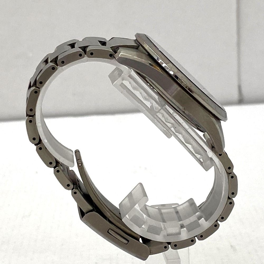  03 w 22865 CASIO カシオ OCEANUS オシアナス シルバー ブルー メンズ 腕時計 OCW T 2600 腕時計(デジタル) 時計