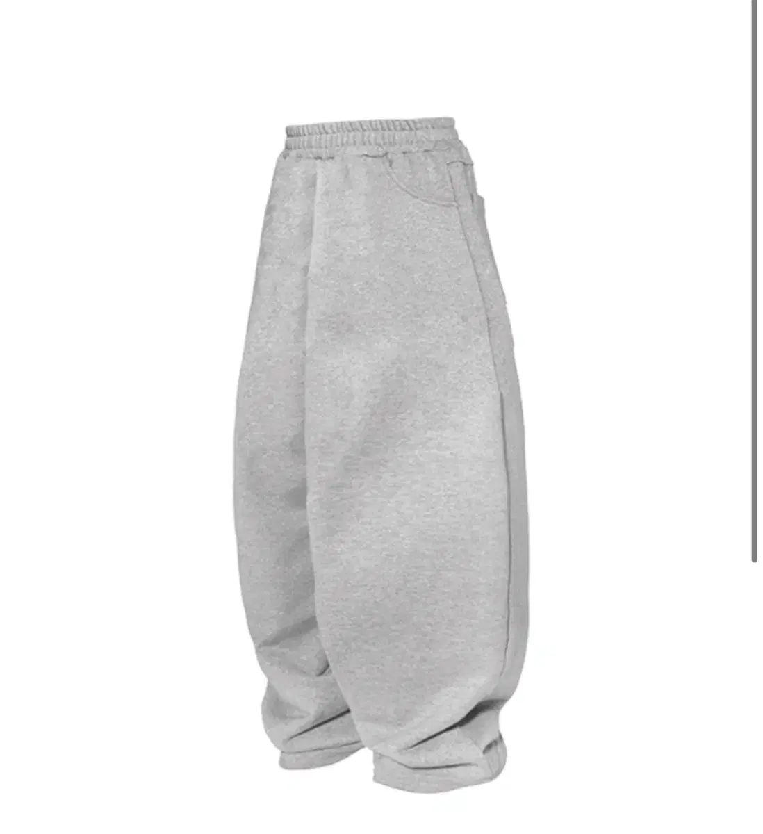 MJD エブリデイ スウェット バギー パンツ メランジ グレー