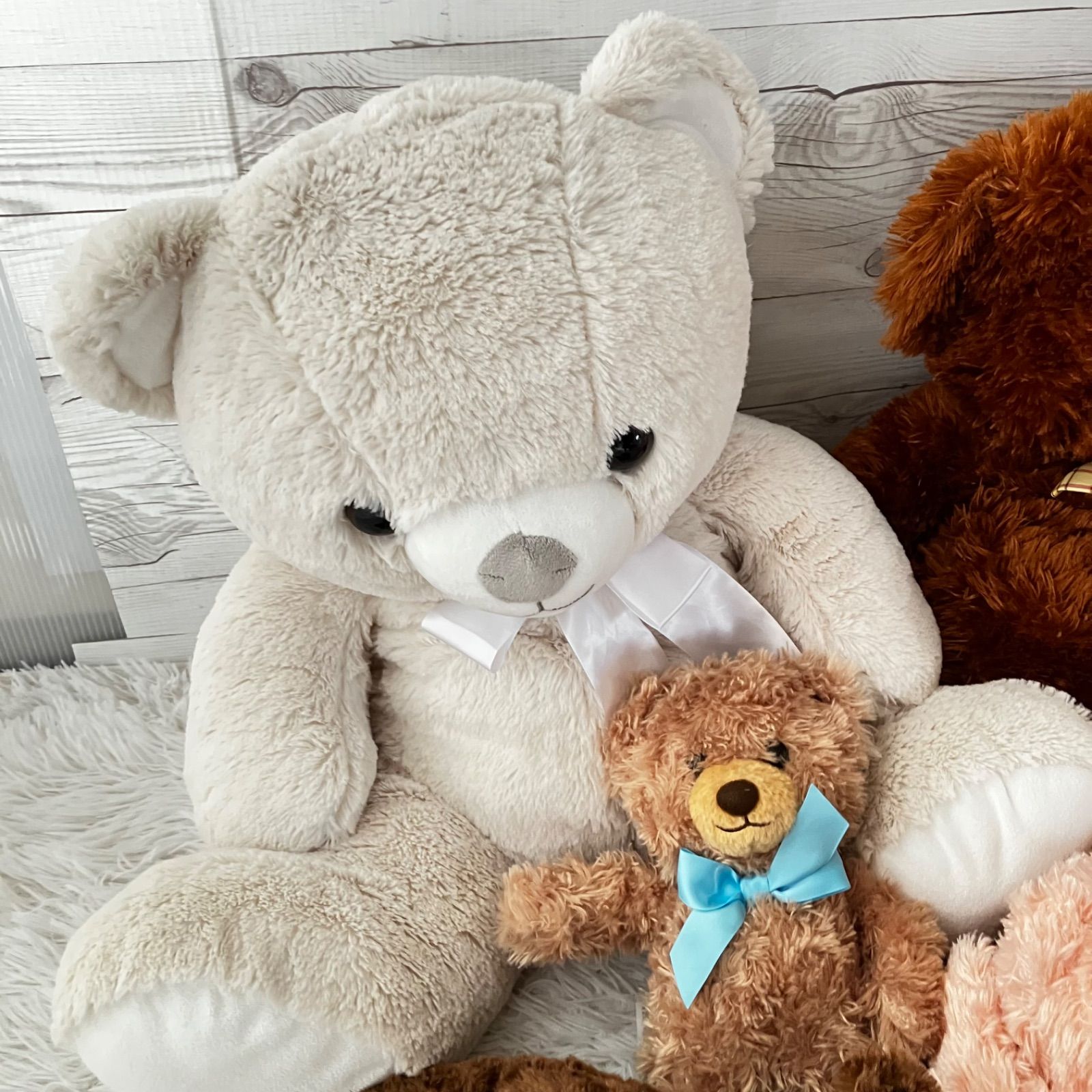 ぬいぐるみ テディベア くま 9点セット 大量まとめ売り 9 - メルカリ