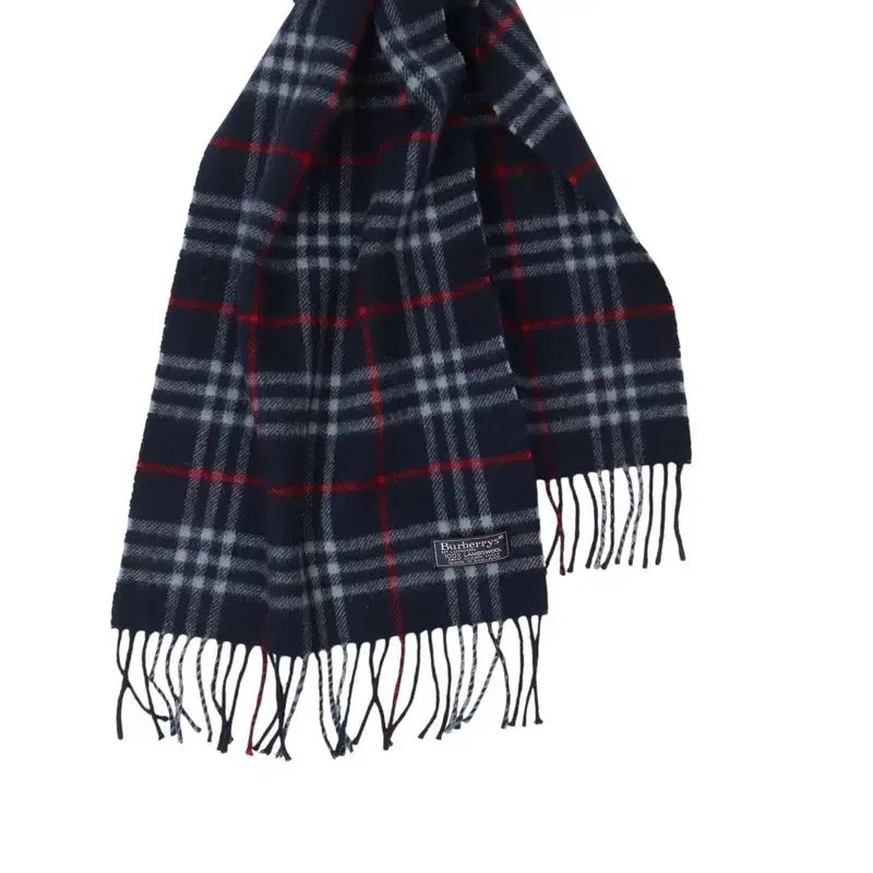 BURBERRY バーバリー ネイビー ラムウール ノヴァチェック CHECK