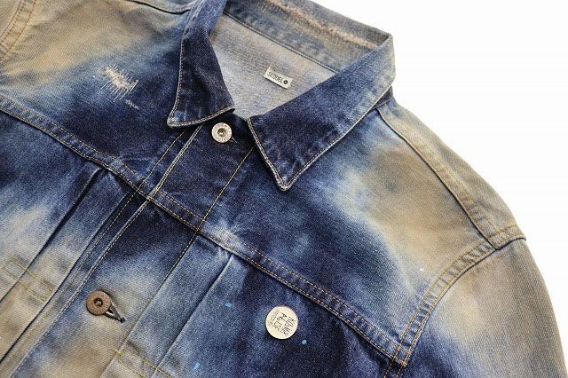シークエル SEQUEL x FRAGMENT DESIGN 21AW DENIM JACKET INDIGO S SQ