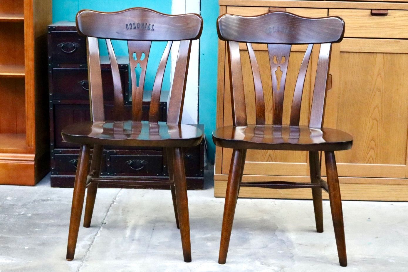 GMIS382B○karimoku / カリモク コロニアル ダイニングチェア