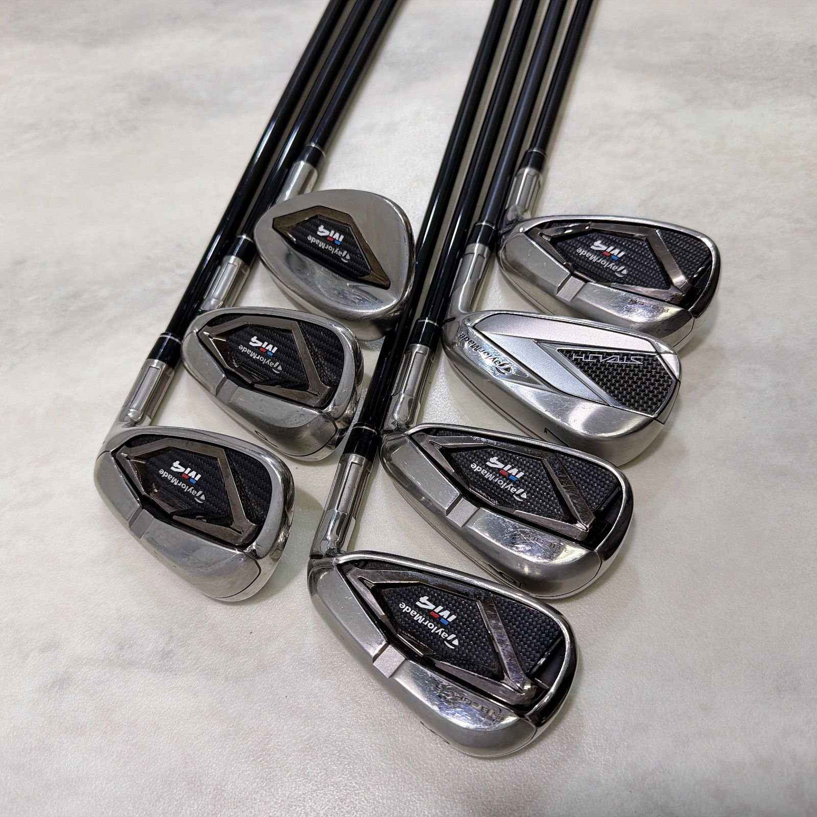 テーラーメイド M4(2018) 5-PW.SW アイアン7本セット(7番のみステルス