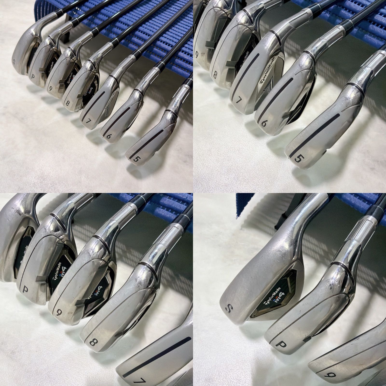 テーラーメイド M4(2018) 5-PW.SW アイアン7本セット(7番のみステルス