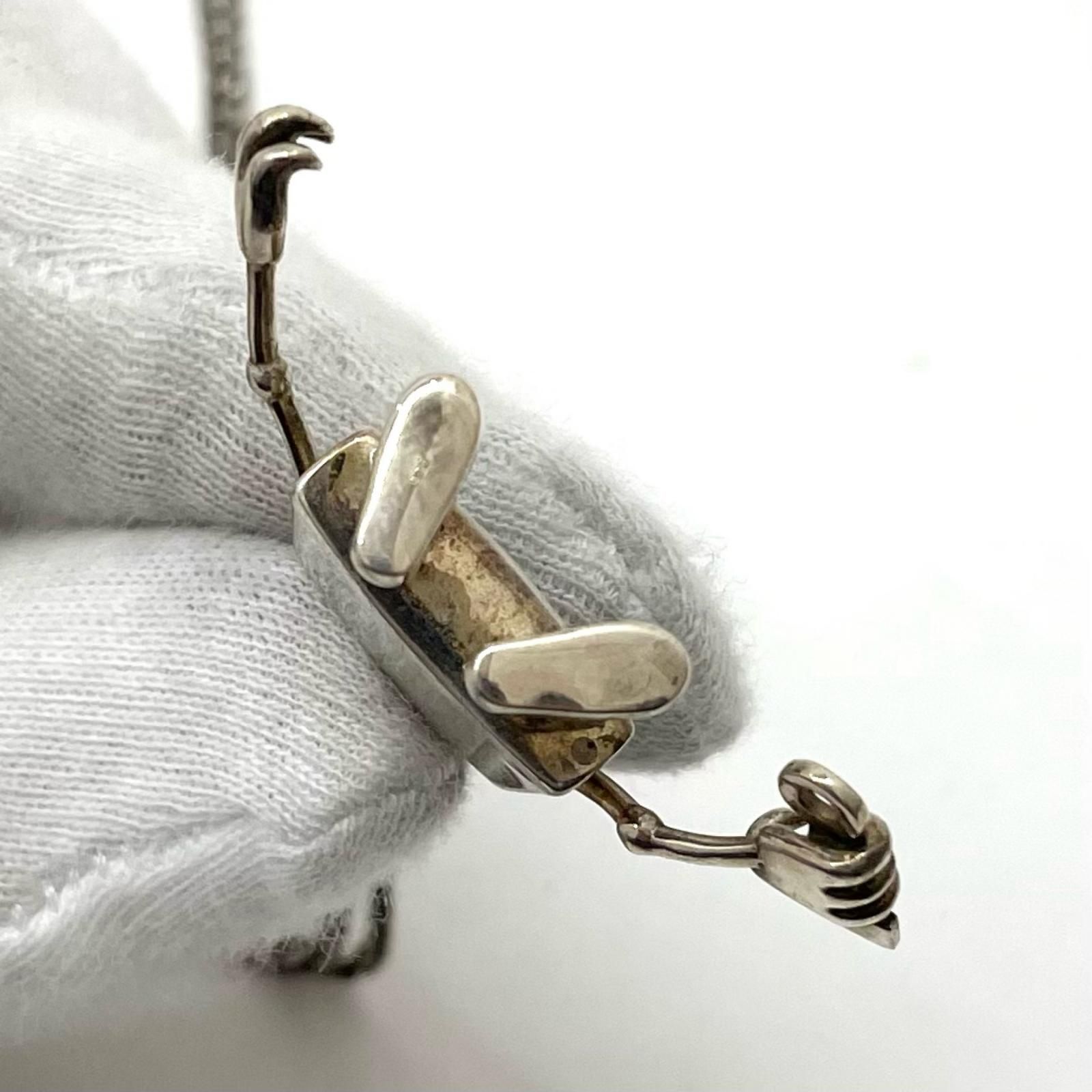 中古】VAULTROOM｜ボルトルーム DEVIL NECKLACE ネックレス シルバー 