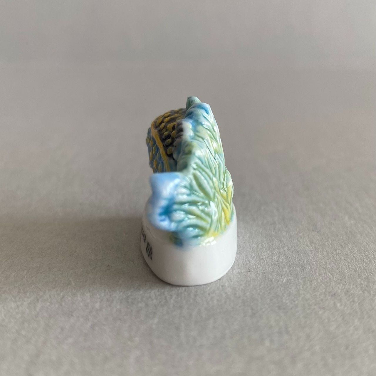 魚のフェーブ／海の生き物／フランス雑貨／陶器ミニチュア／ブロカント