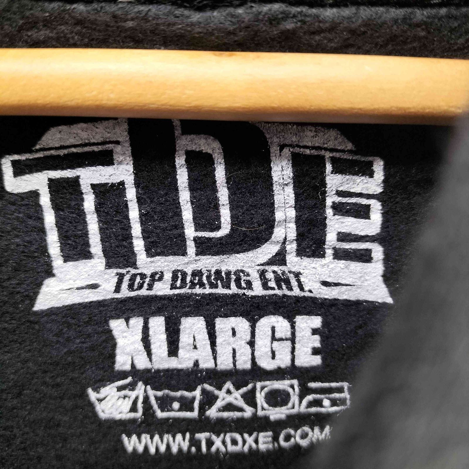 ユーズドフルギ USED古着 TDE Top Dawg Entertainment プリントプル