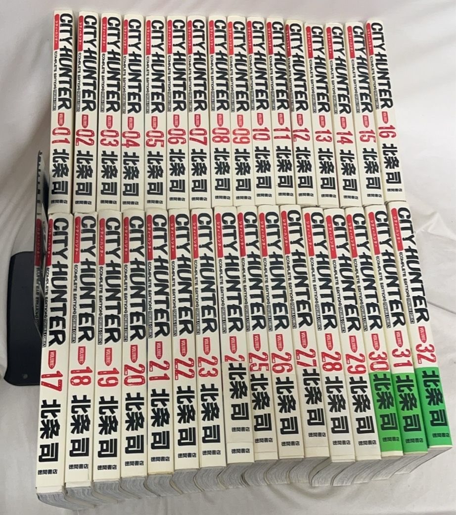 コミック シティーハンター完全版 全32巻 セット d 8272-0069-S 81 UP