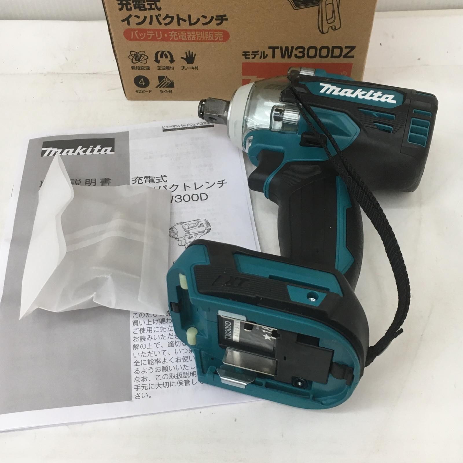  MAKITA マキタ 18 V 充電式インパクトレンチ 本体のみ TW 300 D グリーン 電動インパクトレンチ ドリル ドライバー レンチ