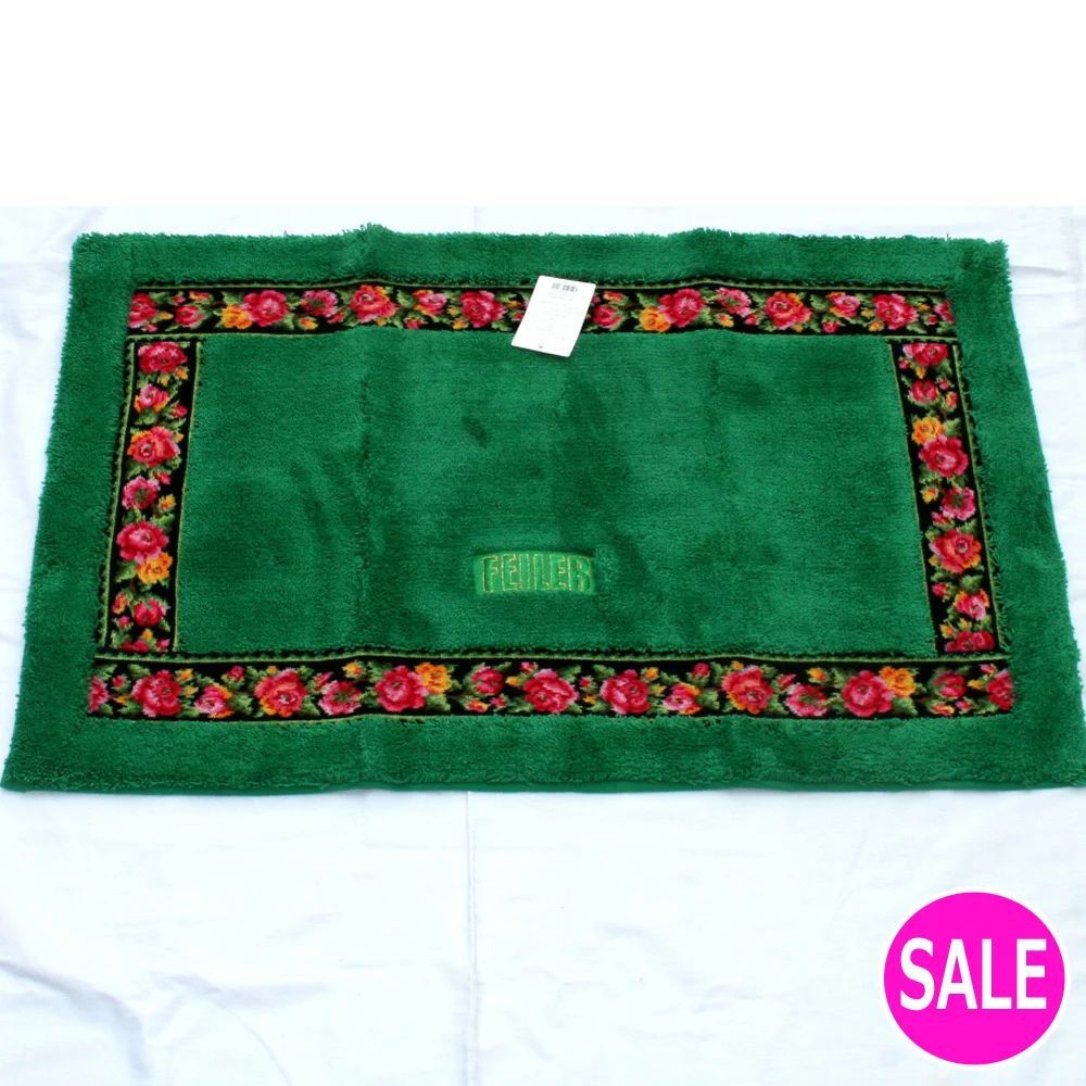 フェイラー マット 定価17 600円 レイシーローズ フェイラーマット 57 cm×85 cm グリーン