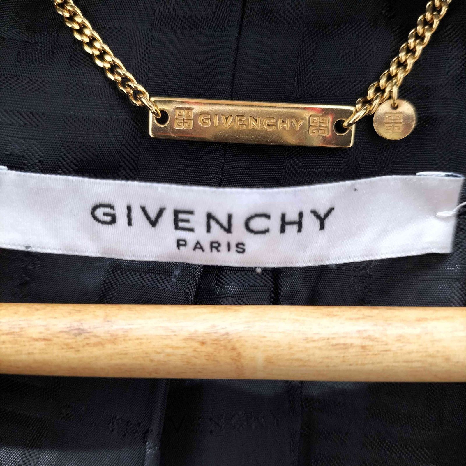 ジバンシィ GIVENCHY モヘヤ混 ウール テーラードジャケット