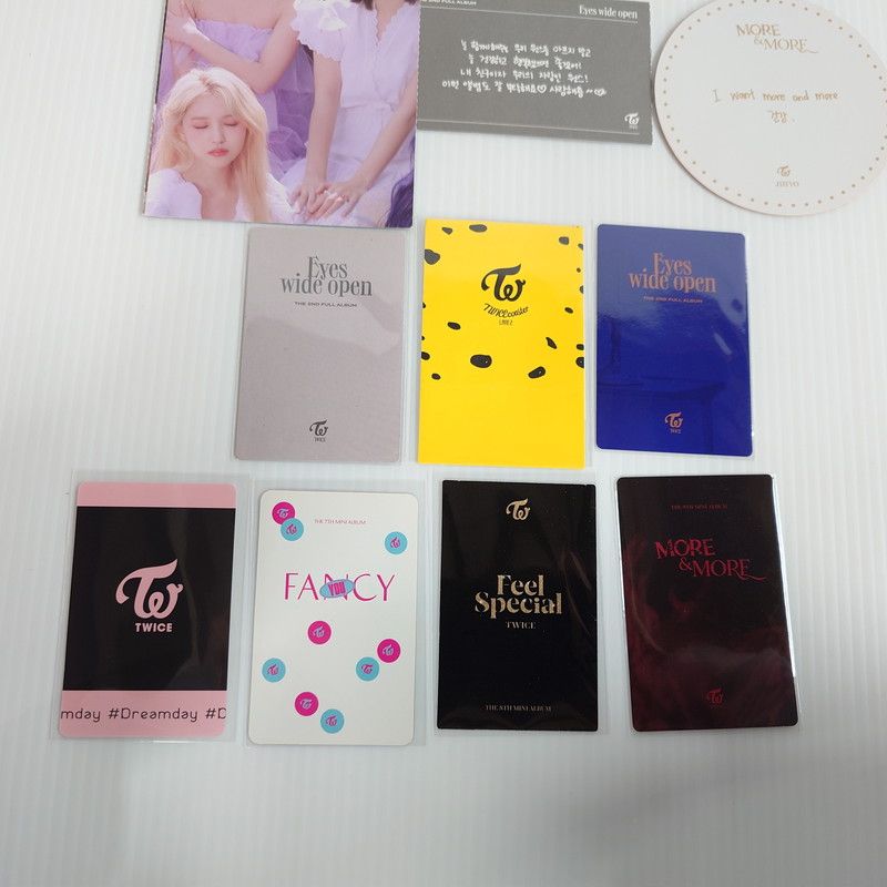 TWICE ジヒョ フォトカードセット JIHYO 【084-241203-sh-06-izu