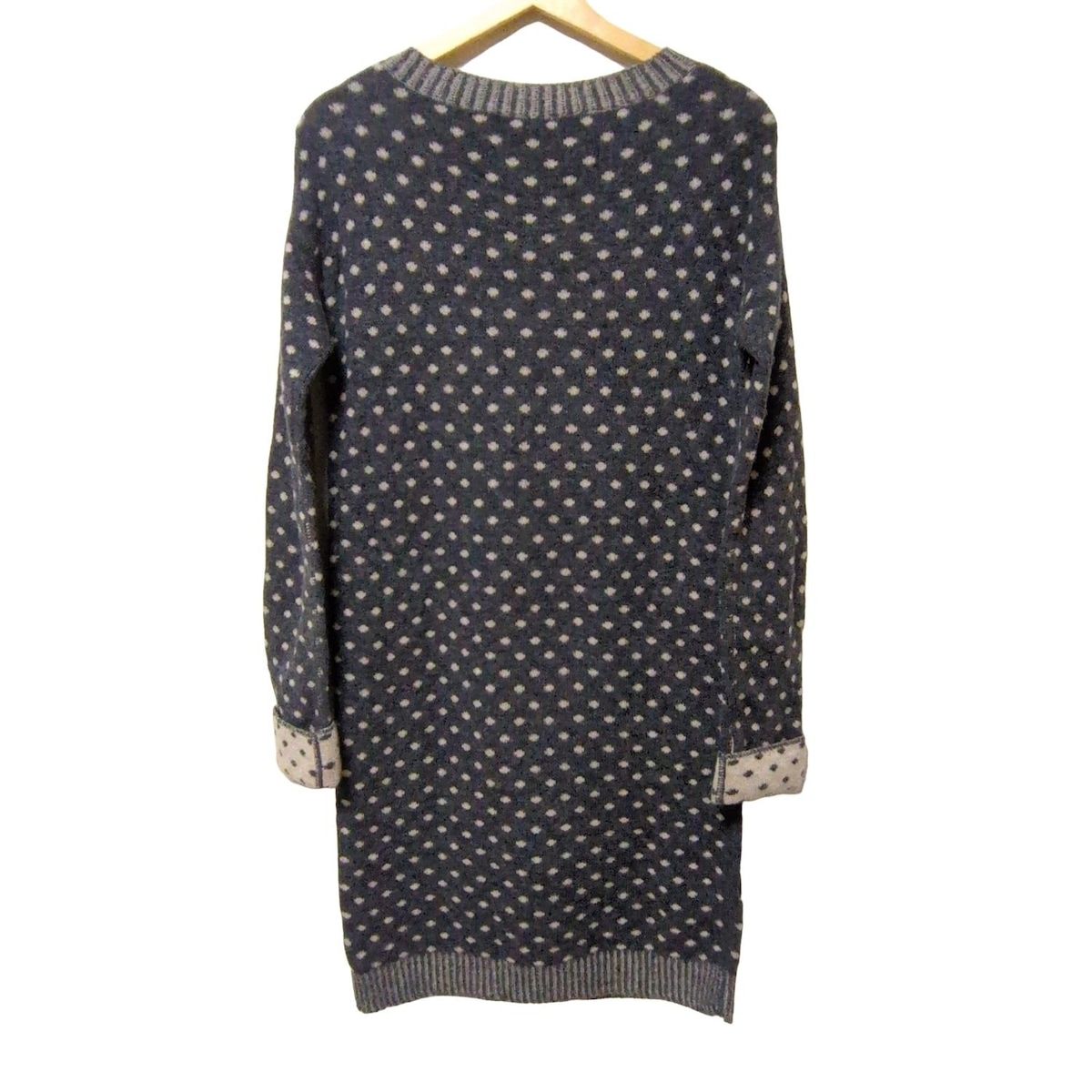 Max MaraWEEKEND マックスマーラウィークエンド ワンピース サイズS レディース - ダークグレー×アイボリー