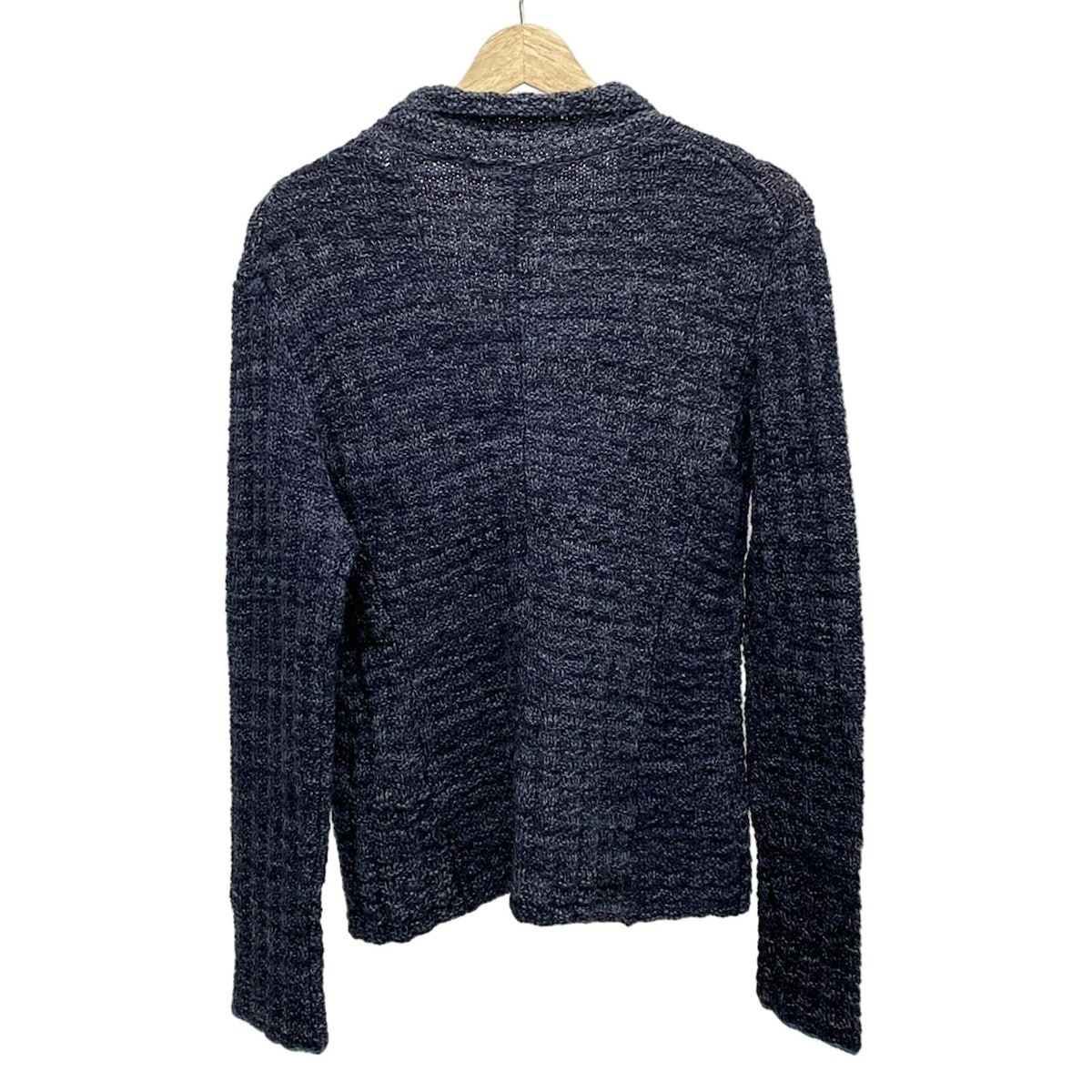 45 R フォーティーファイブ アール ジャケット サイズ45 レディース - ネイビー×ブルーグレー 長袖 ニット 春 秋