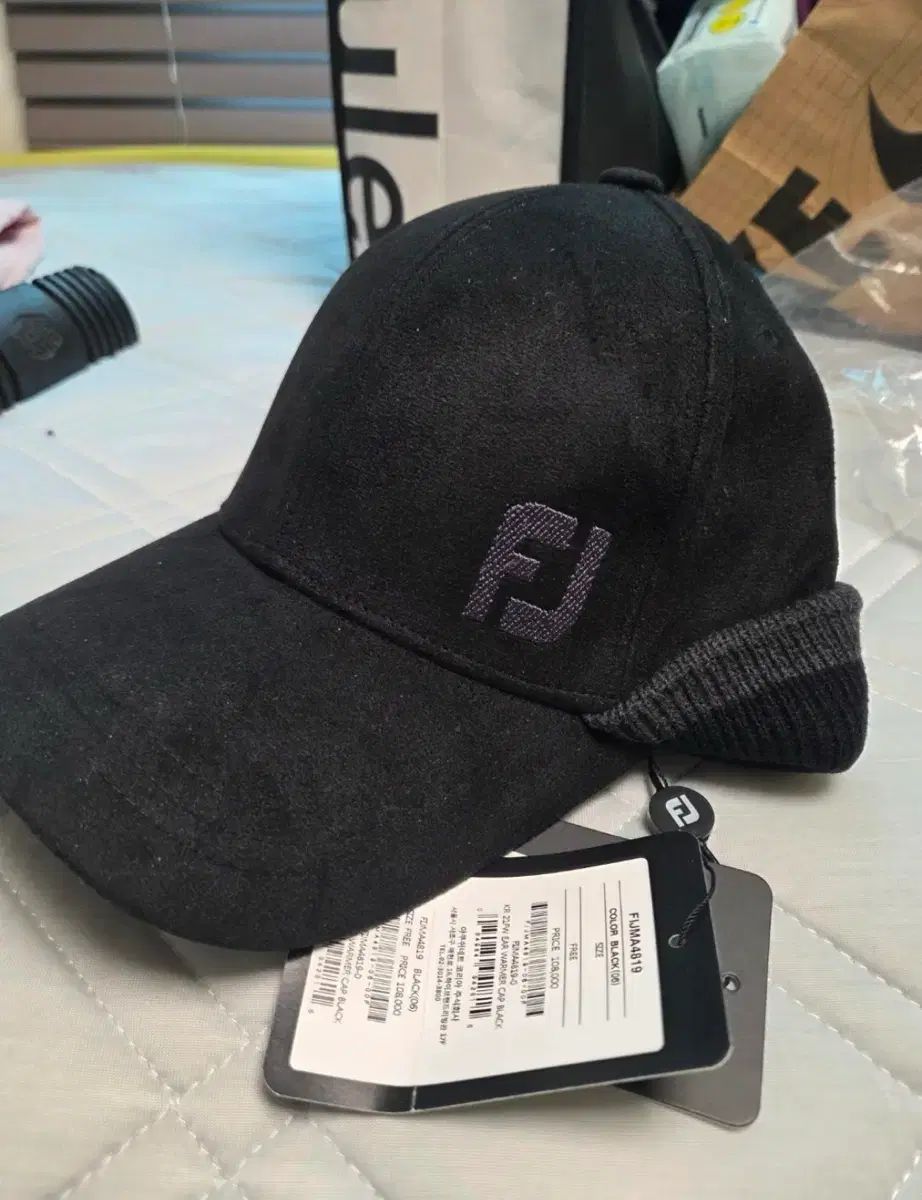 FootJoy フットジョイ フライトキャップ ウォーマーキャップ ブラック