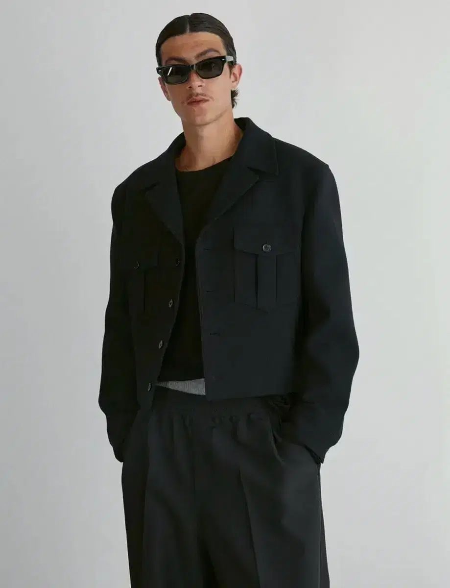 レクト カイル ミリタリー ウール ジャケット S