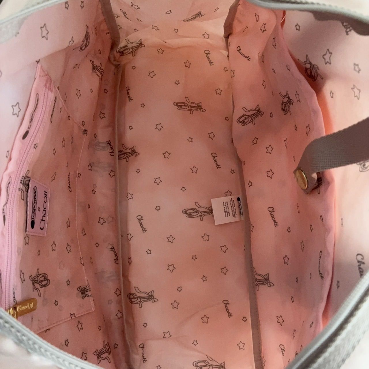 新品 レスポートサック Chacott チャコット ボストンバッグ ピンク