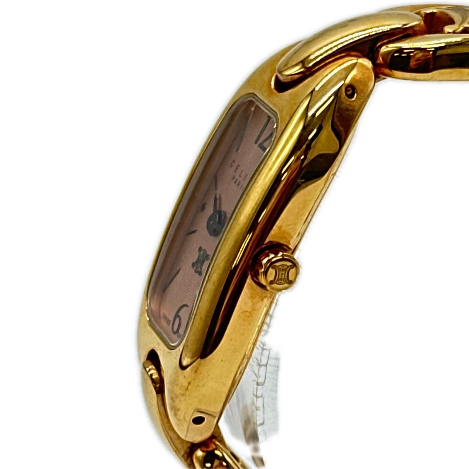 電池交換済 CELINE セリーヌ レディース腕時計 300/100FT QZ 電池交換済 CELINE セリーヌ レディース腕時計 300/100FT QZ 2025年