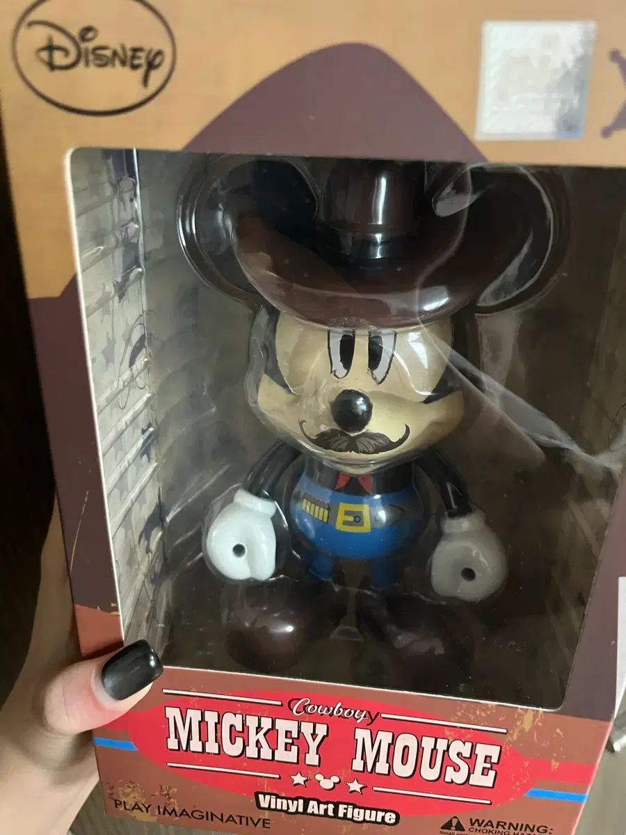 ディズニー カウボーイ ミッキーマウス フィギュア 正規品 限定モデル