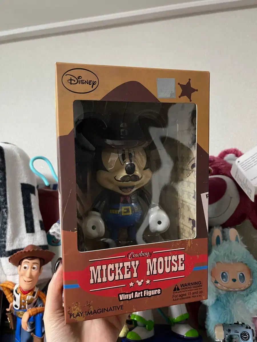 ディズニー カウボーイ ミッキーマウス フィギュア 正規品 限定モデル