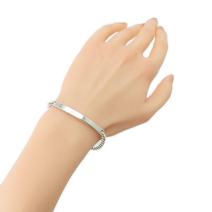 ティファニー Tiffany-Co. 925 ベネチアン リンク ID ブレスレット 25-98-4 シルバー チェーン 質屋 丸高 兵庫県 西宮市 甲子園 実店舗あります ジュエリー プレゼント