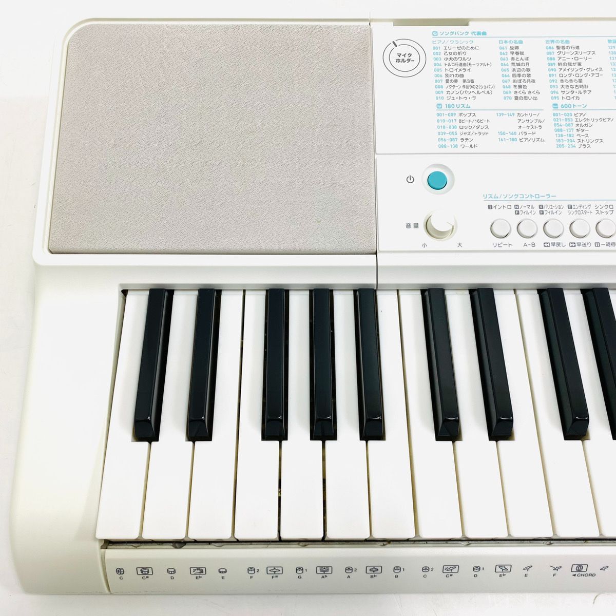 動作良好♪ CASIO カシオ LK-516 光ナビゲーションキーボード 61鍵盤