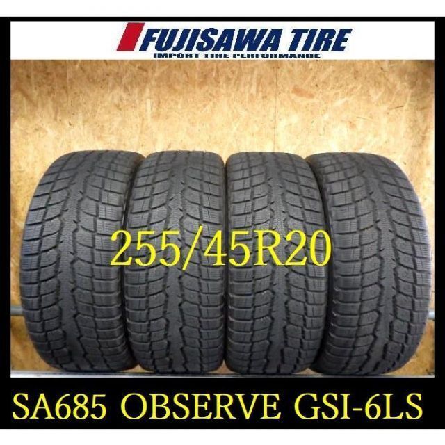 SA 685 製造 約8 5部山 TOYO OBSERVE GSI 6 LS 255 45 R 20 4本